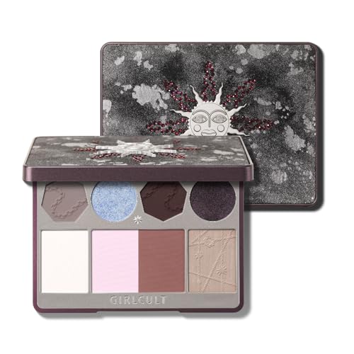 GIRLCULT All-in-One Cool-Toned Makeup Palette for Full Face & Smoky Looks
