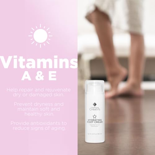 Hydrating Foot Cream for Dry Cracked Heels | Shea Butter