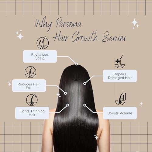 Persona Beauty Hair Growth Serum with Biotin & Caffeine - 30ml