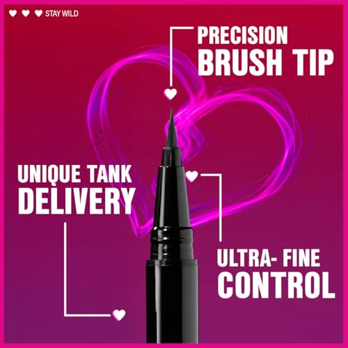Wet n Wild Mega Last Waterproof Liquid Eyeliner - Black