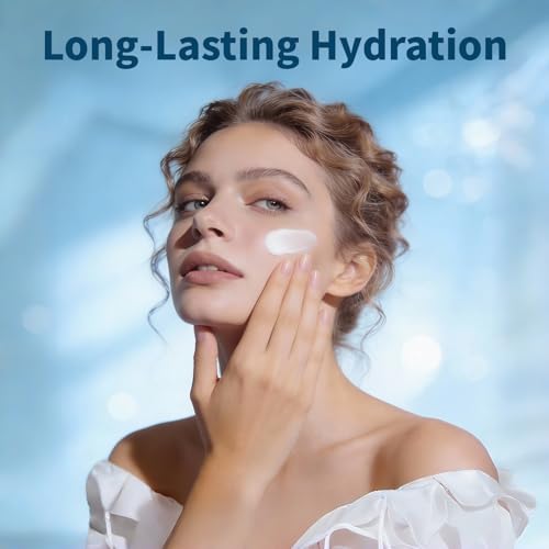 Daily Facial Moisturizer Cream, Formulated Without Common Irritants for Those with Sensitive Skin, Squalane & Hyaluronic Acid, Moisture Barrier Repair, Long Lasting Hydration£¬1.7 fl oz