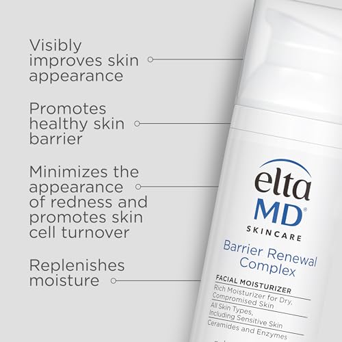 EltaMD Barrier Renewal Complex Face Moisturizer for Dry Skin, Sensitive Skin Moisturizer for Face