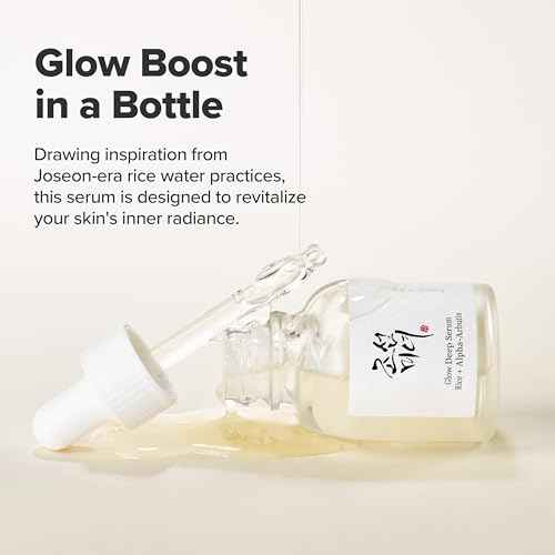 Beauty of Joseon Glow Deep Serum Rice Alpha-Arbutin for Uneven Dull Skin Tone, Daily Korean Skin Care for Men and Women 30ml, 1 fl.oz