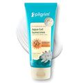 Pilgrim Aqua Gel Sunscreen SPF 50+ PA++++ with 1% Hyaluronic Acid & Korean White Lotus | Broad Spectrum UV Protection | Lightweight Hydrating Sunscreen for All Skin Types | 1.69 Fl Oz (50 ml)