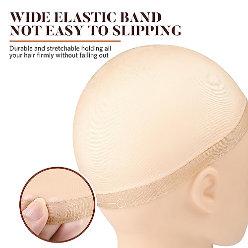 MORGLES HD Invisible Wig Caps 20 Pack - Nude Stocking
