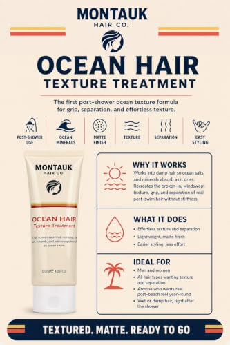 Ocean Hair Styling Duo - Wave Texture & Frizz Control 8oz