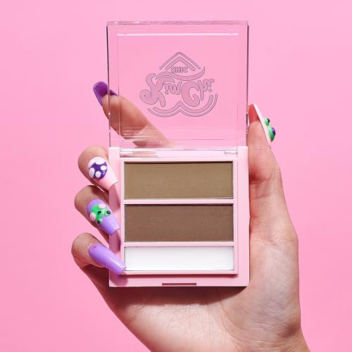 KimChiChic Kimbrowly Eyebrow Powder Duo with Wax – 3D Brows