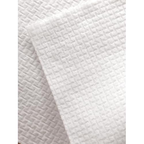 Mei Apothecary XL DermaTowel Disposable Face Towels, 50 Count Facial Cloths for Washing Face & Makeup Removal, 10x12"