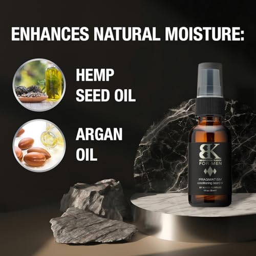 Bedroom Kandi for Men Pragmatism Beard Oil Gift Set by Kandi Burruss Natural Mens Beard Oil with Argan Oil & Hemp Seed Oil - Beard Softener, Conditioner & Moisturizes skin with Beard Grooming Kit