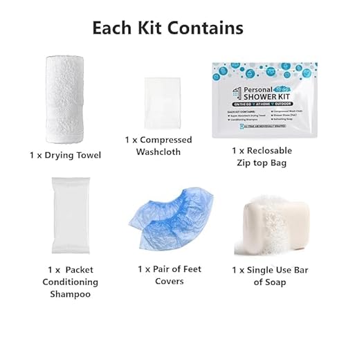 Compact Personal Shower Kit To-Go? Your Hygiene Companion for Travel, Gym, and Outdoor Adventures (10)
