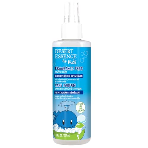 Desert Essence Kids Conditioning Detangler Spray 8oz - Vegan & Gluten-Free
