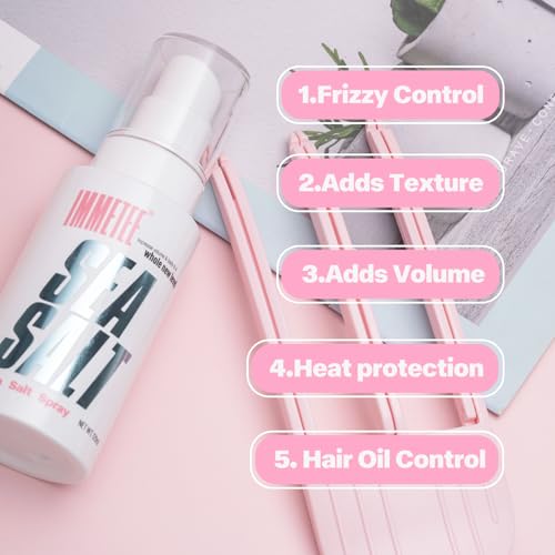 Sea Salt Spray for Wavy Hair 120ml | Volumizing Texturizing
