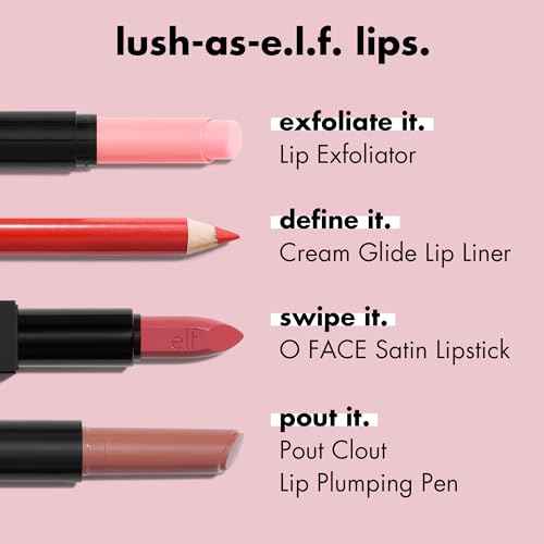 e.l.f. Cream Glide Lip Liner, Highly-Pigmented Pencil For Shaping & Sculpting Lips, Semi-Matte Finish, Vegan & Cruelty-Free, Espresso Martini