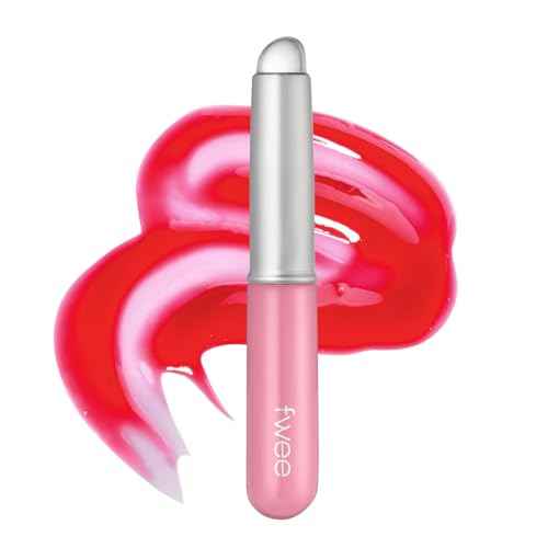 fwee Fingerlike Silicone Lip Brush Slim | Multi-purpose Makeup Blending Brush with Lid