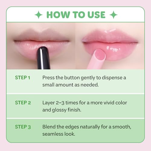 COLORGRAM Fruity Glass Stick 01 Endearing Fig Lip Tint