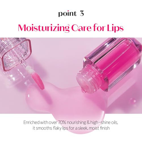 ETUDE Dear Darling Oil Tint #2 Plum Berry Lip Gloss