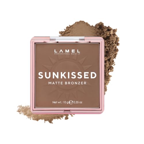 Lamel Sunkissed Matte Bronzer Powder 0.35oz - Cruelty-Free