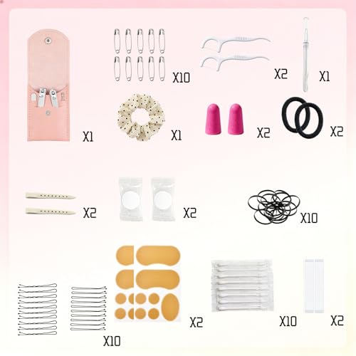 Wedding Emergency Kit - 80+ Pieces for Brides, Bridal Shower Gift, Wedding Day Essentials