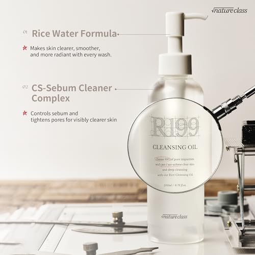 Rice Cleansing Oil Makeup Remover - Korean Face Cleanser