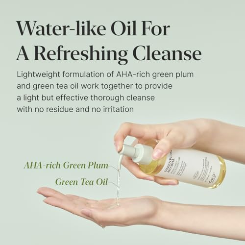 CKD Green Plum Cleansing Oil - AHA BHA Makeup Remover, 7.03 fl oz