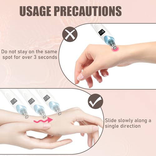 Gackoko Blackhead Remover Vacuum Kit - USB Rechargeable Pore Cleaner