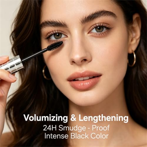 Waterproof Growth Serum Mascara - Volumizing Lash Fiber