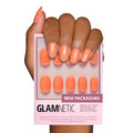 Glamnetic Apricot Press-On Nails | 30 Nail Kit in 12 Sizes