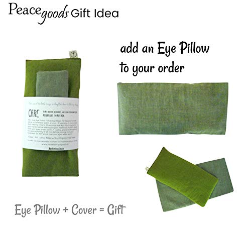 Eye Pillow Covers Pack of 4 - 4.5 x 9 - Soft Cotton Washable