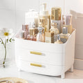 Vtopmart 3-Tier Makeup Organizer with Drawers - White