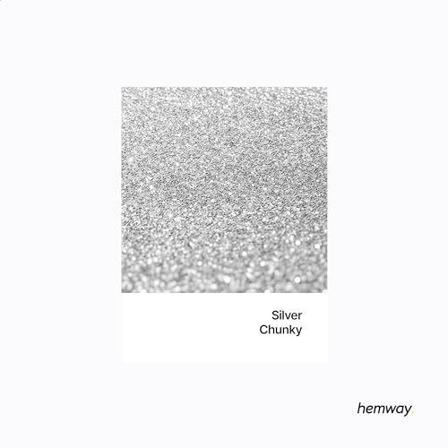 Hemway Eco Biodegradable Glitter Silver 100g Cosmetic Safe