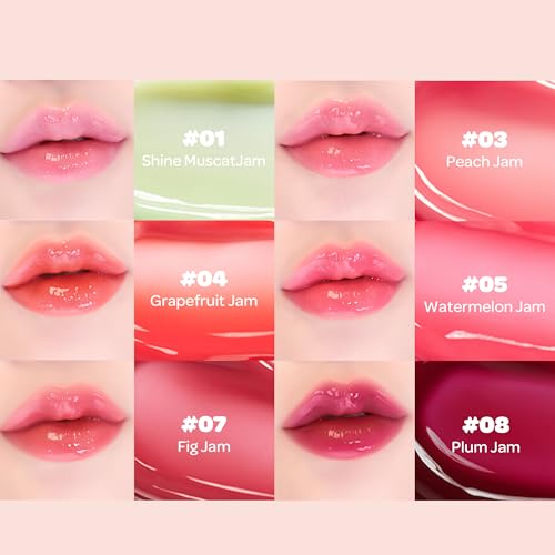 COLORGRAM Tintin Dory Lip Jam 08 Plum - Hydrating Plump Gloss