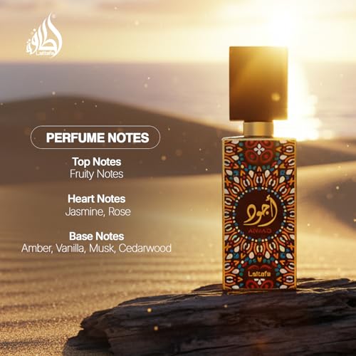 Lattafa Ajwad Eau De Parfum Spray Unisex 2.0 oz