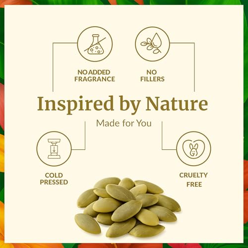 SVA Pumpkin Seed Oil Organic - 4 Fl Oz ? 100% Natural Cold Pressed Organic Pumpkin oil - for Face, Skin Care, Hair Care, Scalp Massage & Body Massage ? Carrier Oil with Dropper