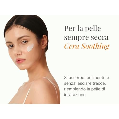 HAMEL Cera Soothing Cream - Vegan Ceramide Face Moisturizer for 48-Hour Hydration - Ideal for Sensitive Skin, Paraben-Free and Fragrance-Free - Skin Barrier Repair Korean Skincare, 2.7oz.