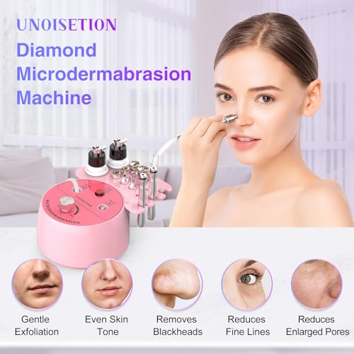 Diamond Microdermabrasion Machine 3-in-1 Professional Home Facial