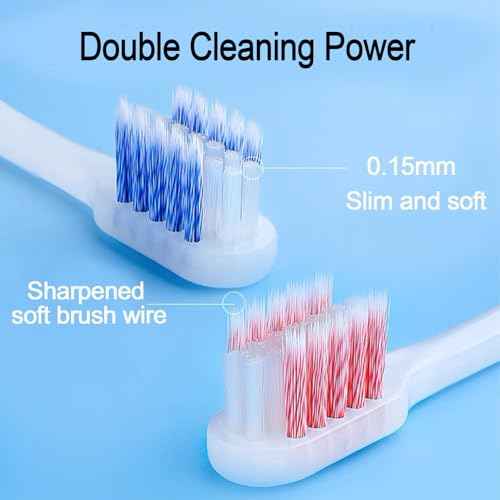6PCS U-Shaped Orthodontic Toothbrush and 6PCS Interdental Brush,Soft Bristles Braces Toothbrush for Adults