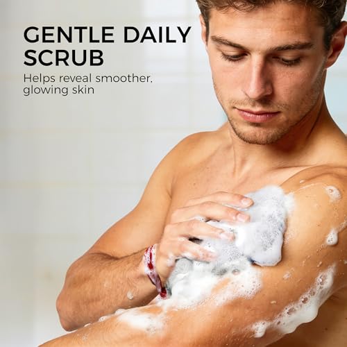ZOMCHI 2-Pack Body Scrubber with Dual Exfoliating Textures