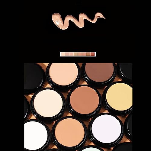 Mallofusa Creamy Concealer Foundation Palette 0.49oz