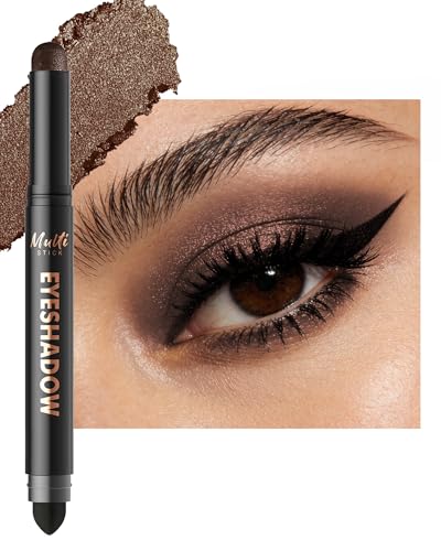 Bronze Shimmer Eyeshadow Stick with Built-In Blender