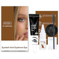 Eyelash & Eyebrow Tint Kit - Professional Color, Waterproof