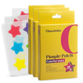 Star Pimple Patches for Face - 6 Colors 198Pcs (14mm) Hydrocolloid Acne Patches, Day & Night Blemish/Zit Healing Pimple Patches (66count-Pack of 3)