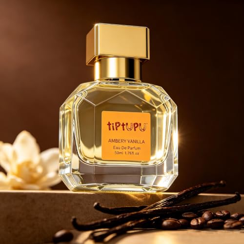 Tiptupu Ambery Vanilla Eau de Parfum for Women - 1.76 Fl Oz Inspired by Black O.pium