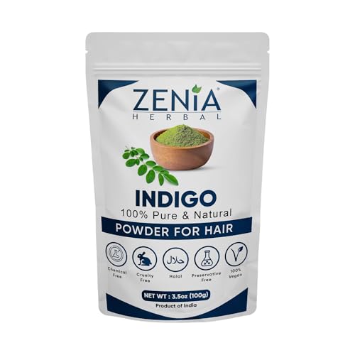 Zenia Indigo Powder 100g | Natural Hair Dye