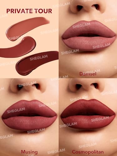 SHEGLAM Matte Allure 3-Pc Liquid Lipstick Set