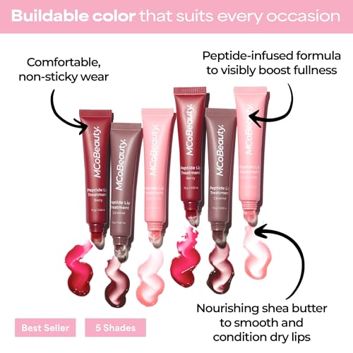 MCoBeauty Peptide Lip Plump Gloss - Caramel Tinted