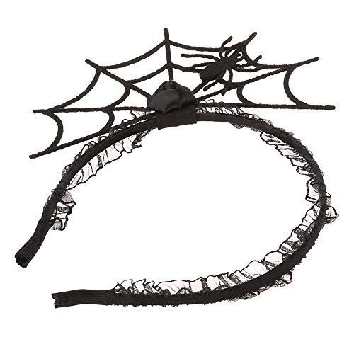 LERTREE 3PCS Halloween Spider Web Headbands Cosplay Party Hairband Dress Up Hair Accessories (3PCS Spider Web Headband)