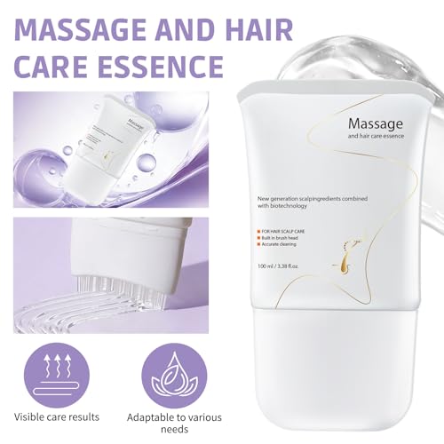 Hair Growth Serum with Scalp Brush - 3.38 Fl. Oz