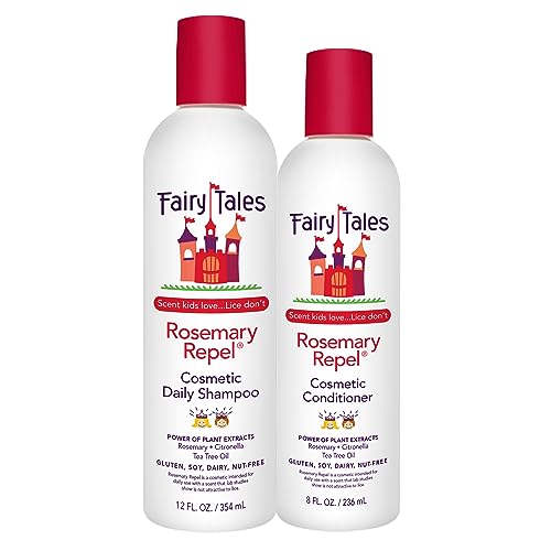 Fairy Tales Rosemary Repel Kids Lice Prevention Shampoo & Conditioner Duo 20 Fl Oz
