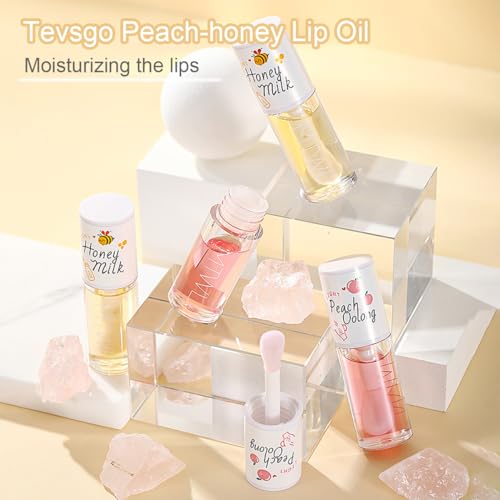 Crystal Jelly Moisturizing Lip Oil Gloss Set - 2Pc
