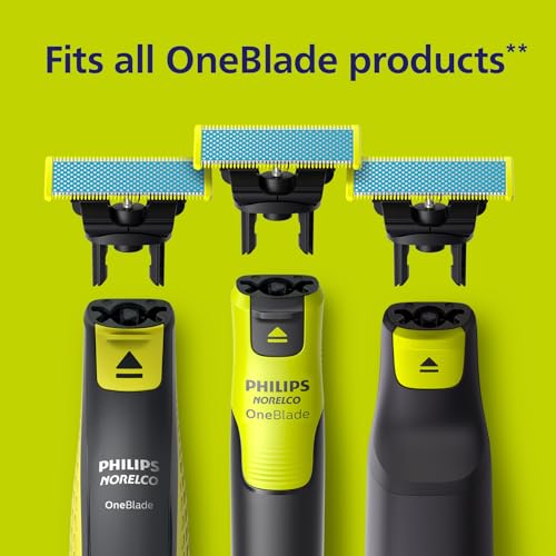 Philips Norelco OneBlade Anti Friction Replacement Blades, 2 Pack
